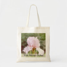 Pink Iris - Vanity Canvas Bag