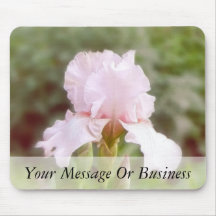 Pink Iris - Vanity Mousemats