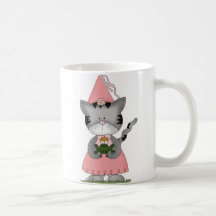 Pink Kitty Princess Coffee Mugs
