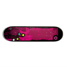 pink lady skateboard deck