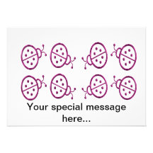 Pink Ladybugs Announcement