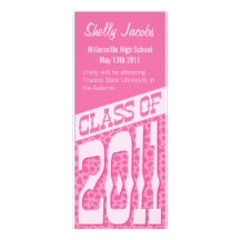 Pink Leopard Princess Class of 2011 Announcement