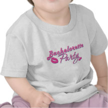 pink lips cherries bachelorette party bridal tee shirts