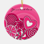 Pink Lollipop Ornament