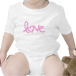 pink love ink scribble tee shirt