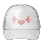 Pink Lovebirds Trucker Hat
