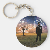 Pink Man Keychain