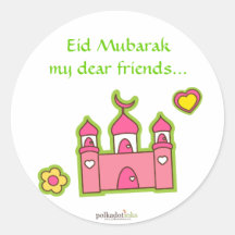 Pink Mosque Stickers