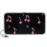 Pink musical Doodle speakers speakers