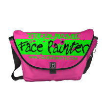 Pink Neon Messenger Bag