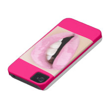 pink on pink Case-Mate iPhone 4 case