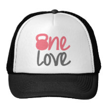 Pink "One Love" Trucker Hat