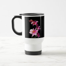 Pink Orchid. Mugs