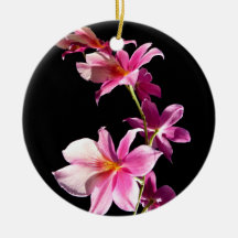 Pink Orchid. Ornament