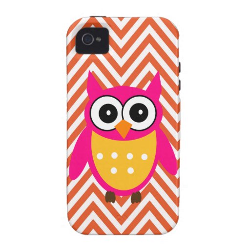 Cartoon Owl Pink