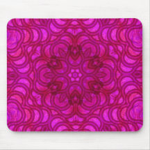 Pink Passion Abstract Mousepad