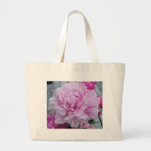 Pink Peonies / Peony Tote Bag