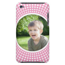 Pink personalised photo iPod touch case