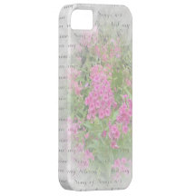 Pink Phlox iPhone 5 Cases