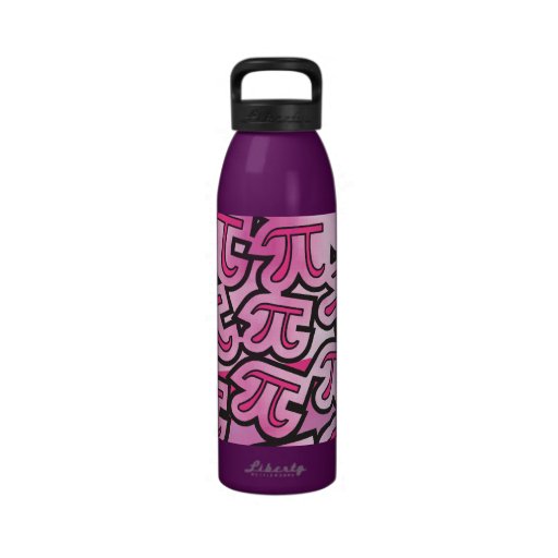 Pink Pi Social Water Bottle