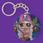 Pink Pirate Fairy keychains