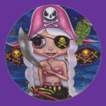 Pink Pirate Fairy Sticker stickers