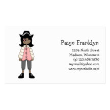 Pink Pirates · Pirate Girl #3 Business Card