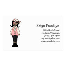 Pink Pirates · Pirate Girl #7 Business Card