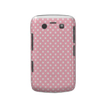 Pink Polka Dot Blackberry Bold Case