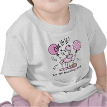 Pink Poodle Birthday T Shirt