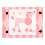 Pink Poodle Post Card
