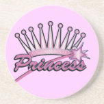 Pink Princes Crown Coasters