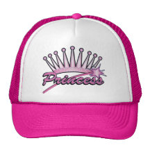 Pink Princess Crown Trucker Hat