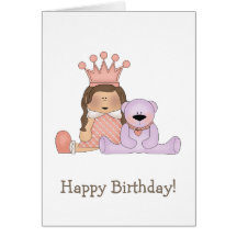 Pink Princess · Princess & Teddy Cards