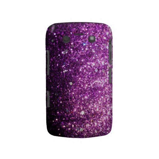 Pink Purple Glitter Blackberry Bold Case