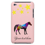 Pink Race Horse iPod Touch Case