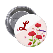 Pink Red Floral Save the Date, available ro