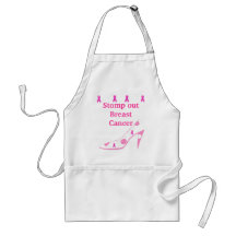 Pink Ribbon Breast Cancer Awareness Aprons
