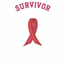 Pink Ribbon - Breast Cancer Survivor Embroidered Polo Shirt