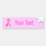 Pink Ribbon Bumper Stickers