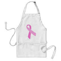 Pink Ribbon Customisable Aprons