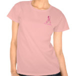 Pink Ribbon For a Cure Tee Shirt