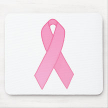 Pink Ribbon Mouse Mat