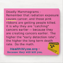 Pink Ribbons and Mammograms Kill Mouse Pads