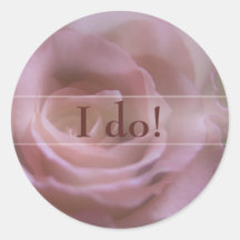 Pink Rose • I do! Sticker