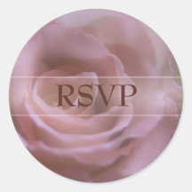 Pink Rose • RSVP Sticker
