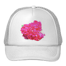 Pink Roses Cap Hat