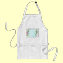 Pink Roses Victorian Style Design aprons