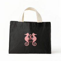 Pink Sea Horses bags