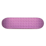 pink sequin effect skateboard